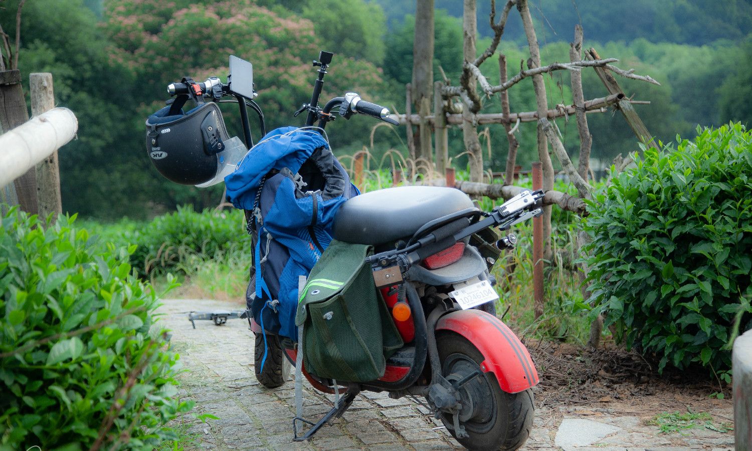 离西湖最近的茶园,一派田园野趣风光,如在梦中,就在茅家埠附近