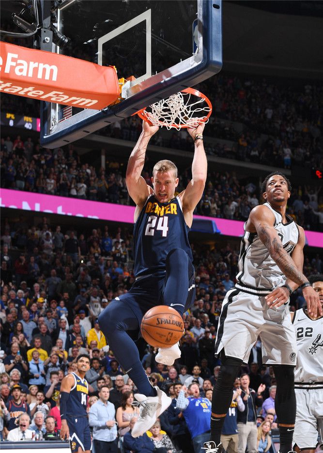 哈里斯上篮哈里斯持球米尔萨普突破上篮约基奇扣篮约基奇跳投米尔萨普