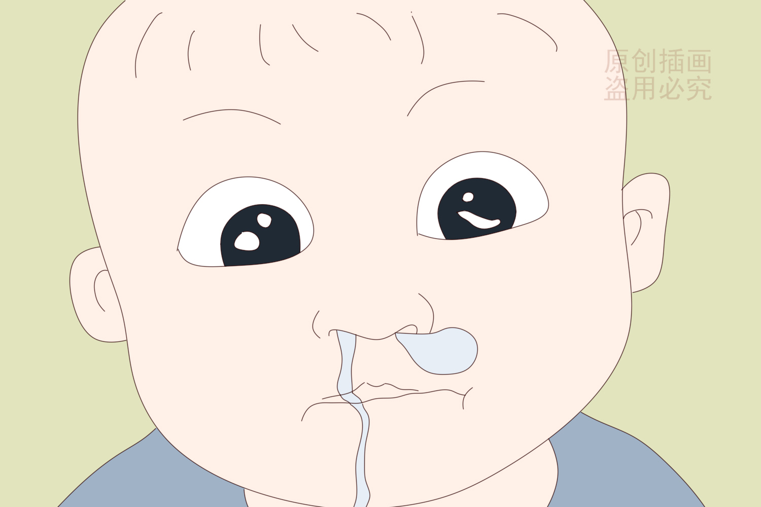 宝宝流鼻涕就是感冒了吗那可不一样这几点宝爸宝妈要知道