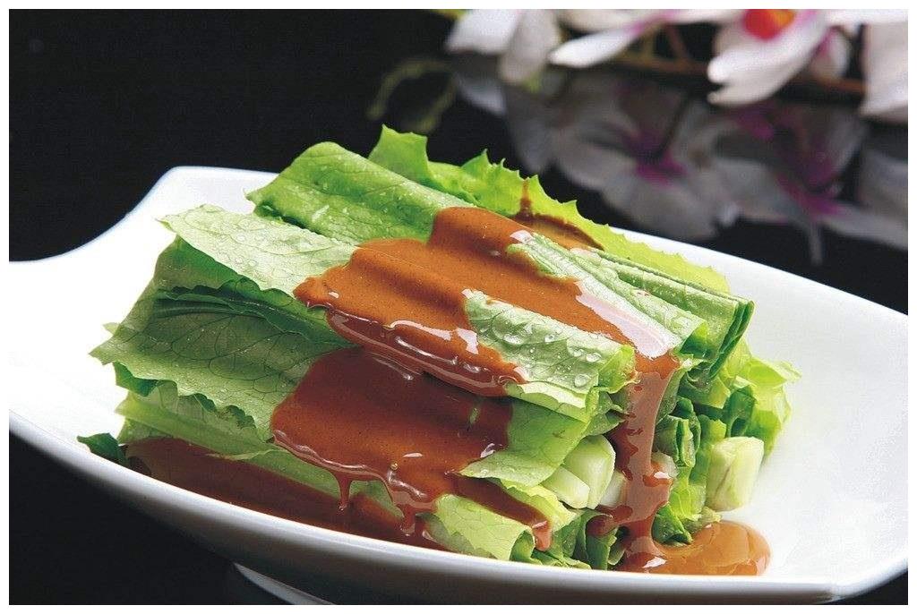 麻酱凤尾,来看做法