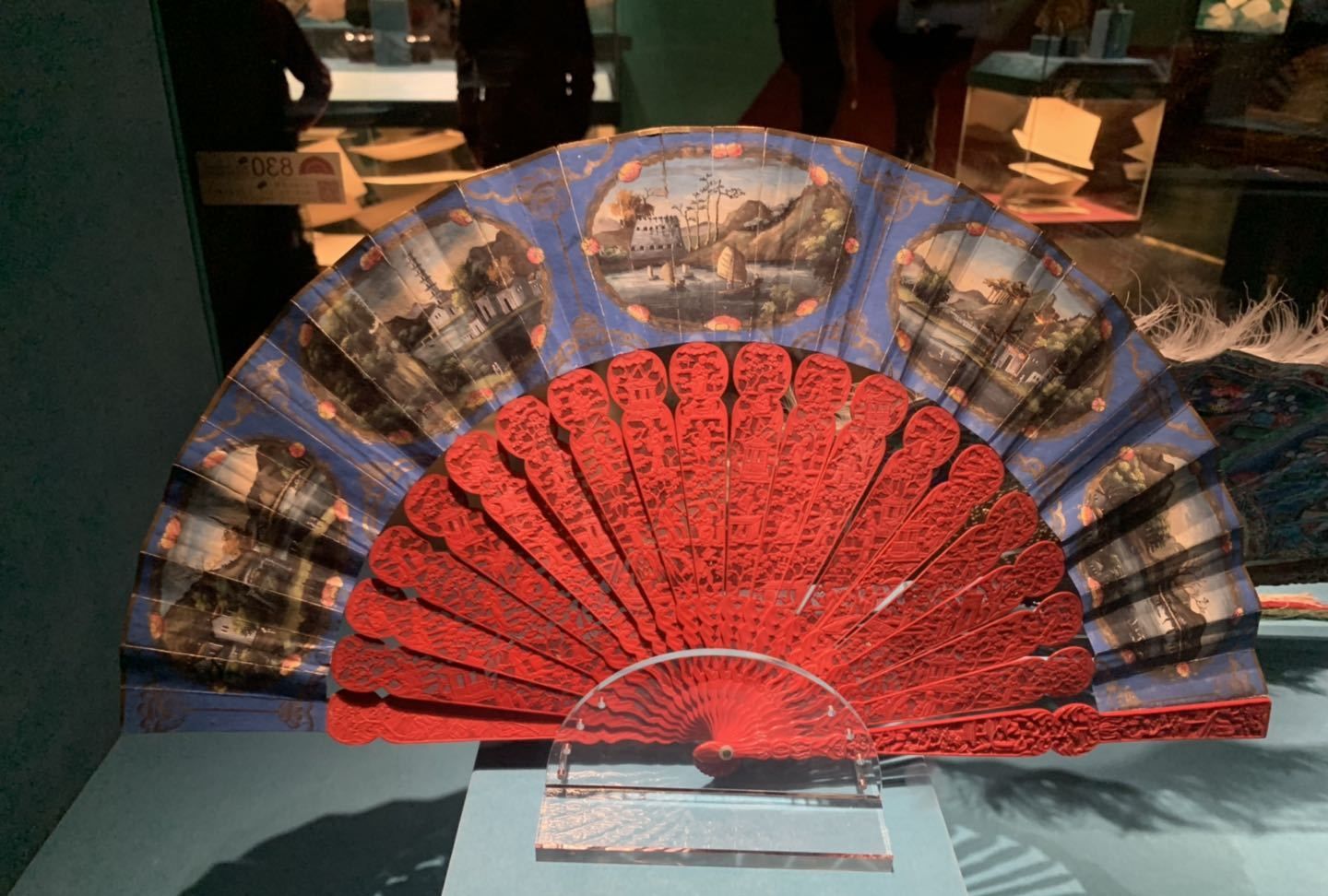 周末去广东博物馆参观古今扇子文化|博物馆|扇子|古今_新浪新闻