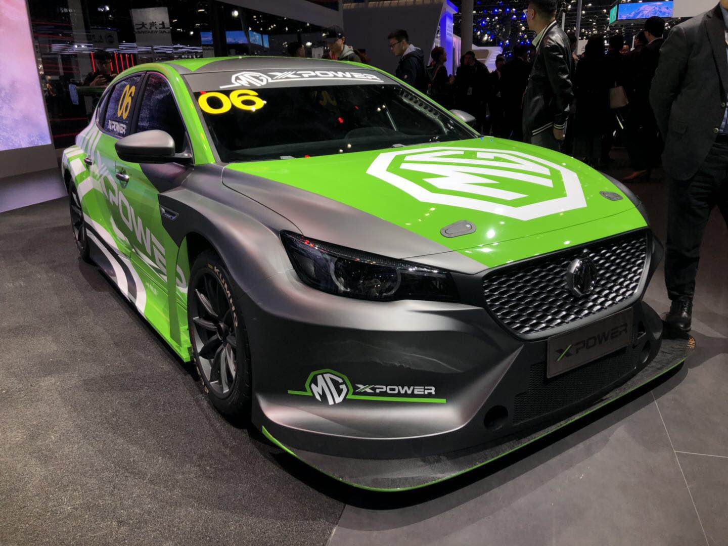 名爵6 xpower赛车亮相,售价不到百万元