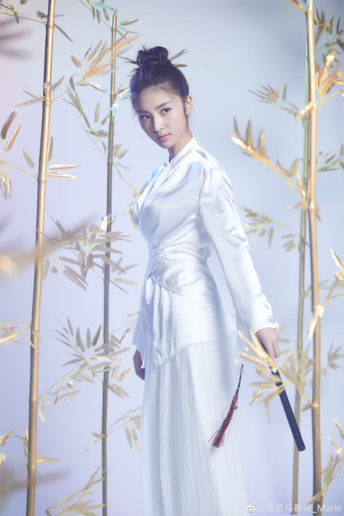 漂亮的女演员马瑞迷人可爱剧照写真美照欣赏