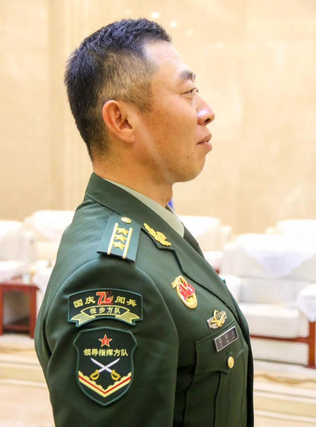 武警上校"阅兵印"背后的故事:6个月挥汗如雨,一生无上光荣!