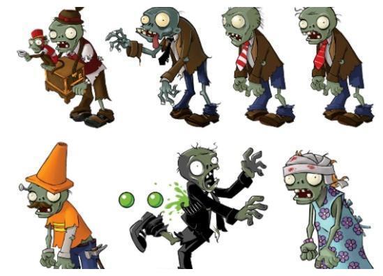 植物大战僵尸：伽刚特尔四经易稿？部分废弃的角色建模盘点|爆炸|特尔 
