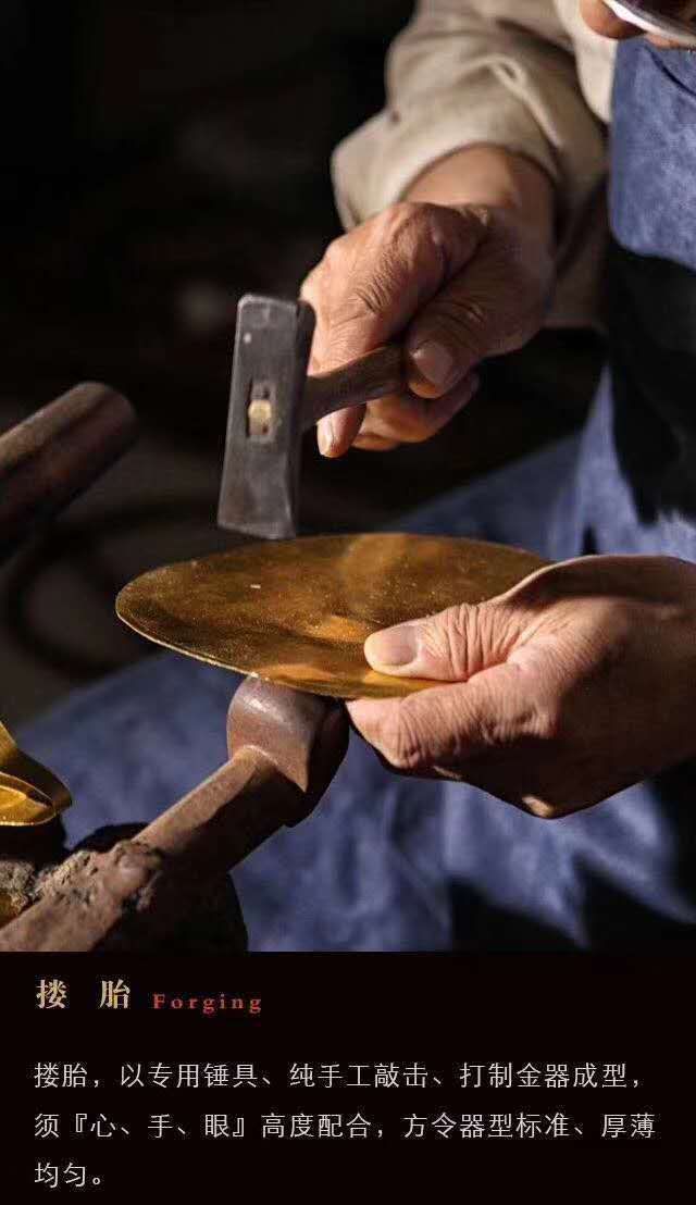 非物质文化遗产花丝镶嵌搂胎锤揲錾刻修金工艺高清大图赏析