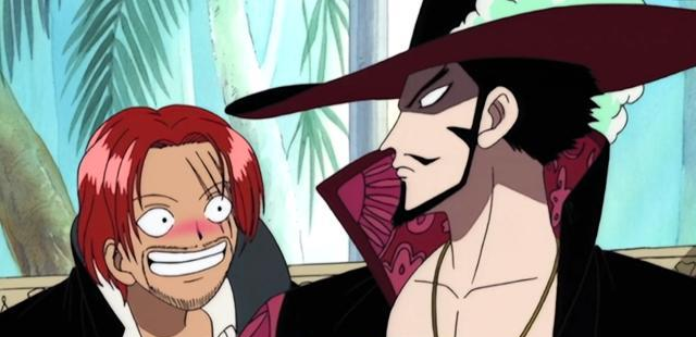 红发香克斯与鹰眼的交战是新世界里面一直流传的佳话,除了当事人的