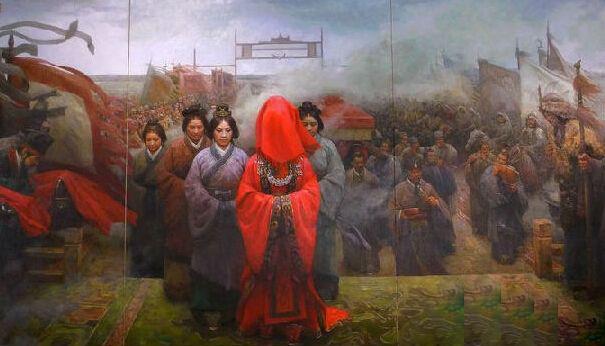 读一首诗孙逖观永乐公主入蕃公主入蕃我见犹怜