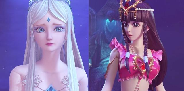 叶罗丽默冰的另一种打开方式,冰公主是温柔姐姐,王默温暖如初