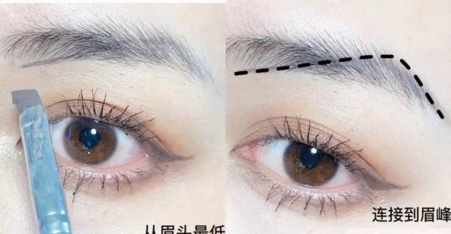 女生画眉小技巧,简单2个步骤,优雅大方有气质,新手一看就会|脸型|眉峰|画眉_新浪新闻