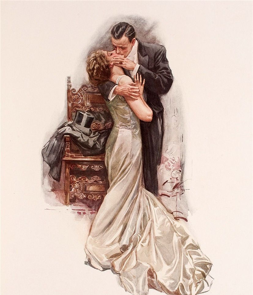 美人如花19世纪美国黄金时代的插画家harrisonfisher作品赏析