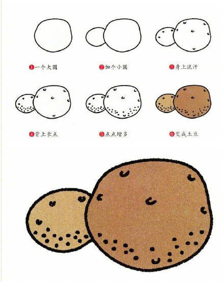 9种蔬菜简笔画小教程简单又好画67676767