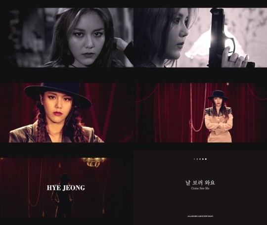 AOA公开第6张迷你专辑《NEW MOON》申惠晶复出个人预告形象
