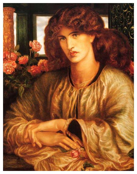 罗塞蒂笔下忧郁眼神的女人