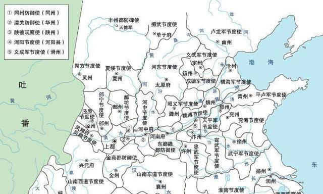 唐朝后期的节度使、观察使地区划分是怎样?都把大唐的地方瓜分了_新浪新闻