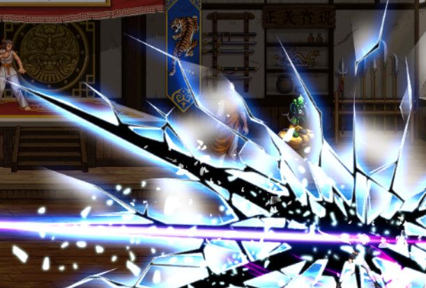 念帝旋天破,百花的二觉技能,汇聚四周的能量,整个屏幕都无法逃避百花