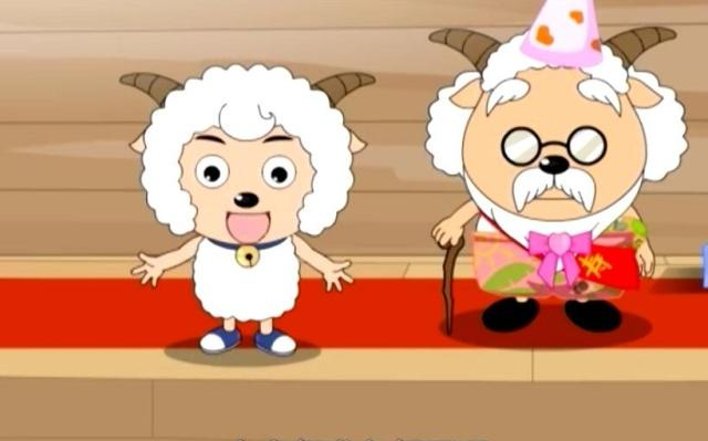 喜羊羊慢羊羊是年纪比较大的羊,而他的真实年龄有