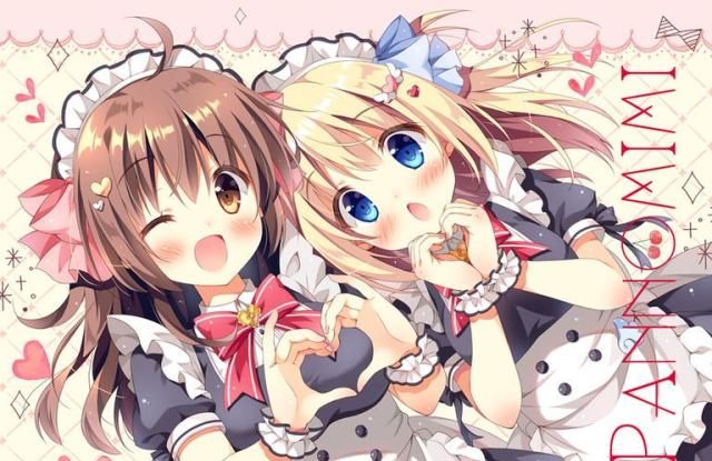 最近还很流行用食指和大拇指交叉组成一个小桃心呢!