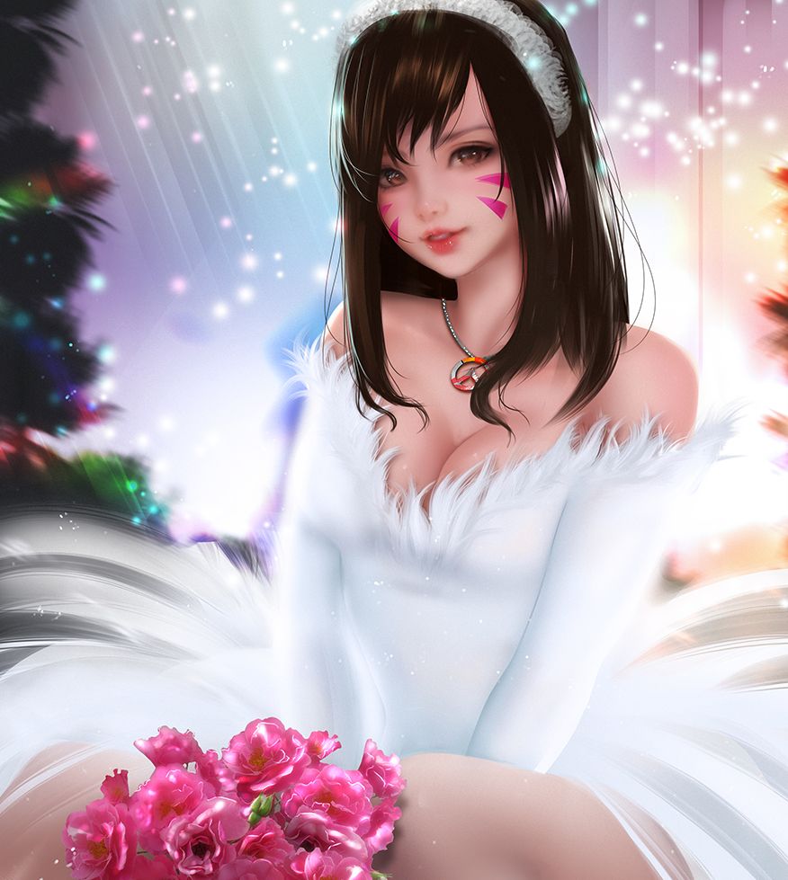 nefrubi的游戏同人画作可爱少女风格转换高手