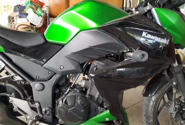 广东小伙花38万元买到川崎z250坦言花了近半年的工资