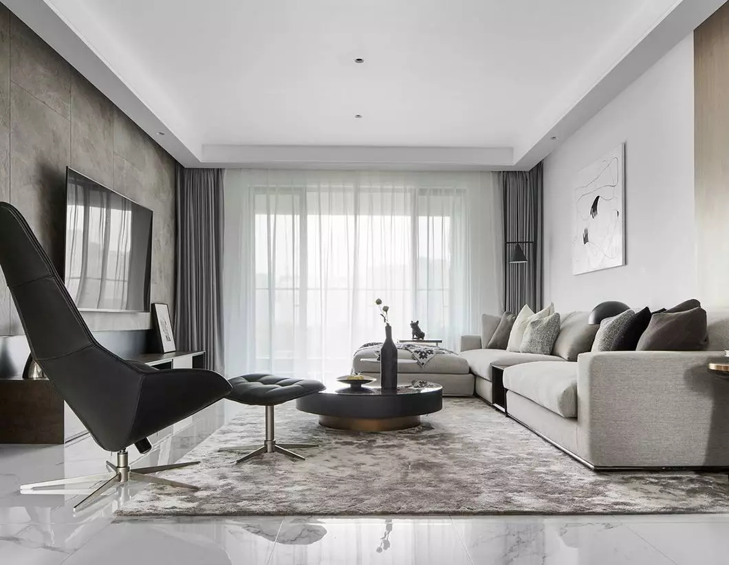 装修公司案例｜精致的170㎡简洁风格设计，超有格调！