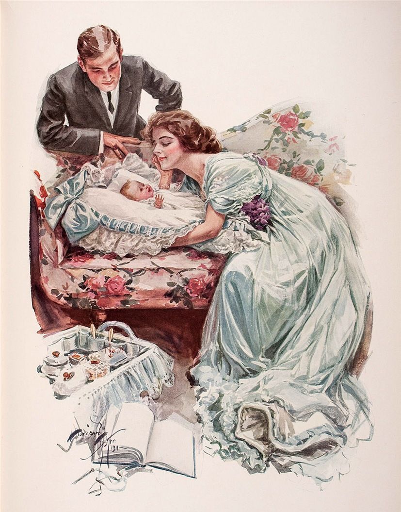 美人如花19世纪美国黄金时代的插画家harrisonfisher作品赏析