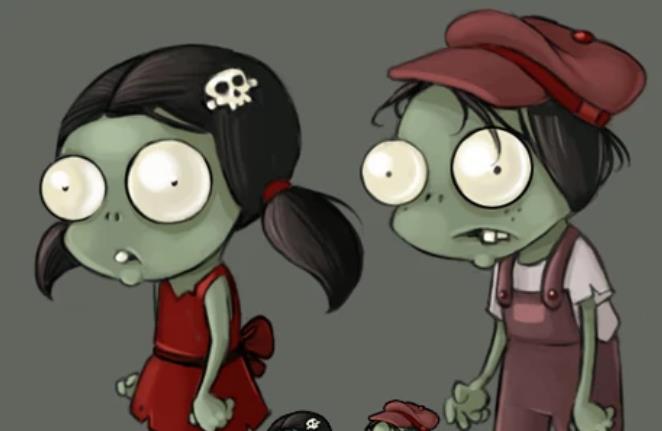 pvz内测时期有2个女性僵尸后来被当做废稿现在已删除