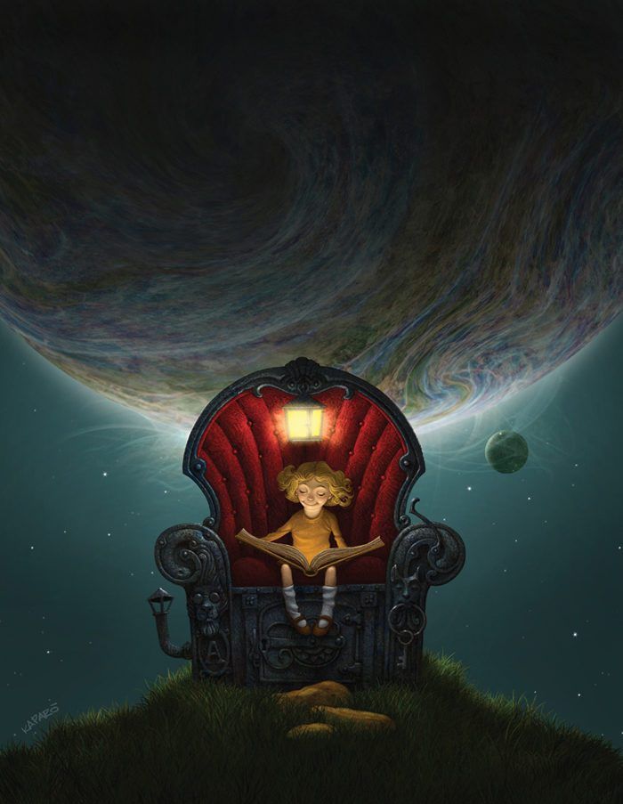 加拿大antoniocaparo浓郁童话故事风格插画作品下