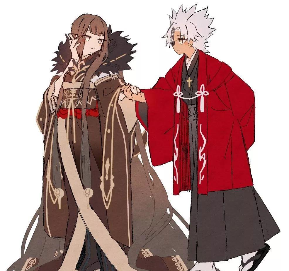 动漫人气和服一秒燃爆,美到极致的视觉盛宴!