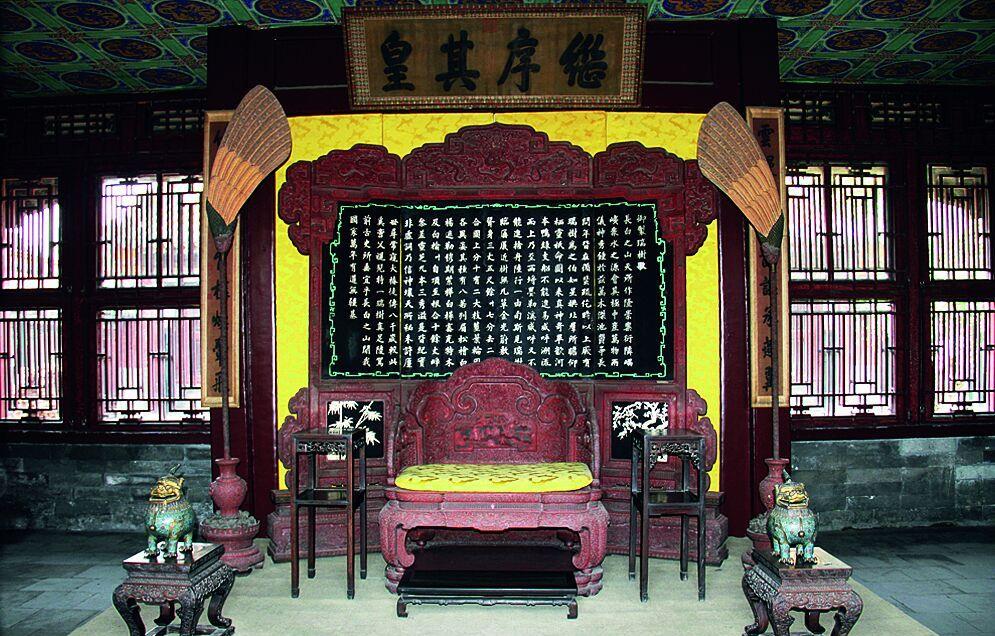 清顺治帝迁都北京后沈阳成陪都沈阳盛京皇宫作了行宫
