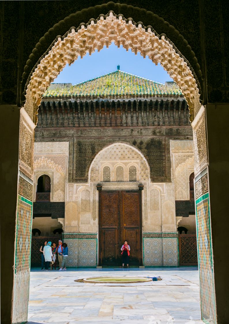 卡拉维因大学;曾经北非最大的卡拉维因清真寺;已有600余年的阿布伊南