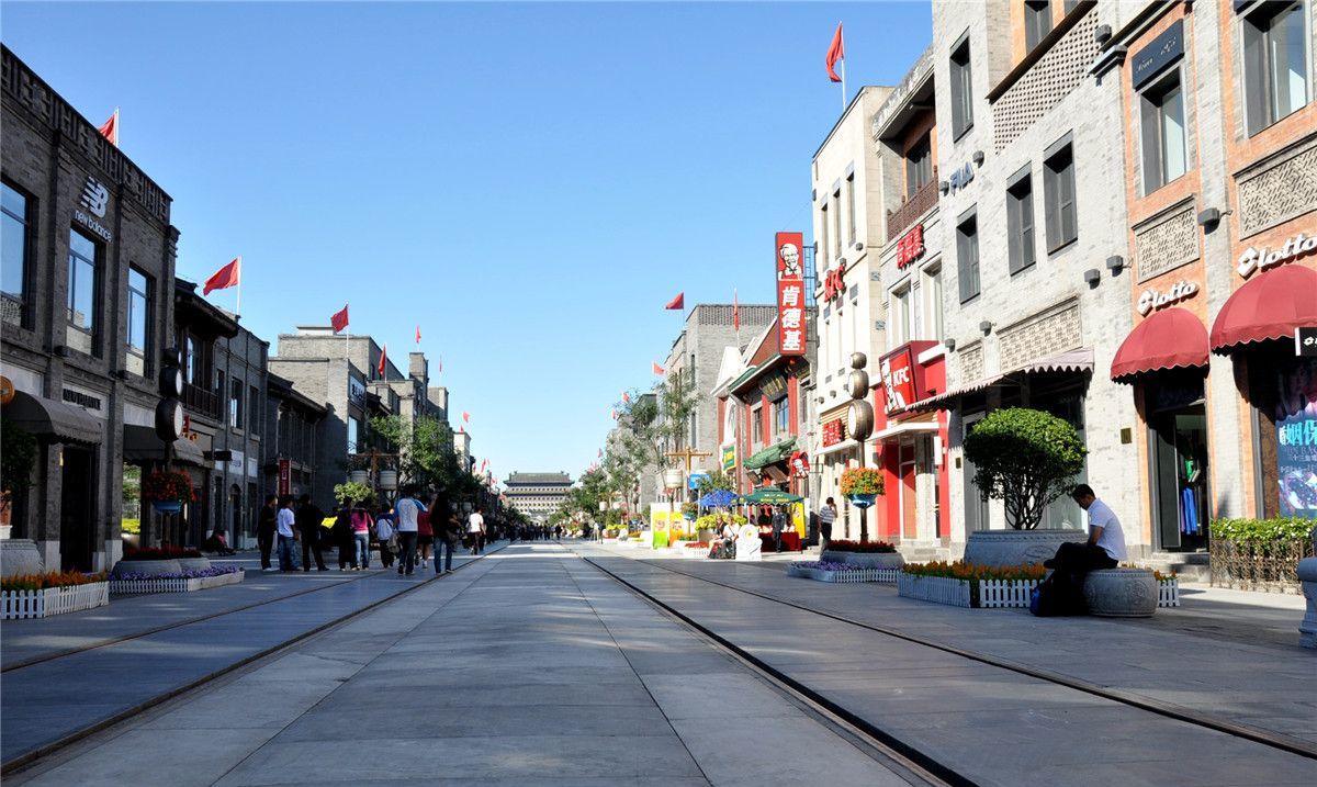 镜头下的京城中轴线:前门大街