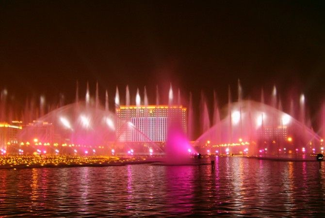 洛阳泉舜音乐喷泉,太美了_高清图集_新浪网