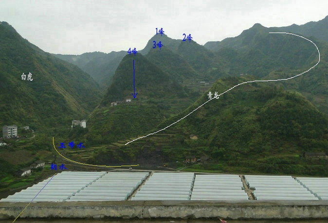 湖北木鱼山传说催官风水宝地,风水大师王君植看风水现场实拍