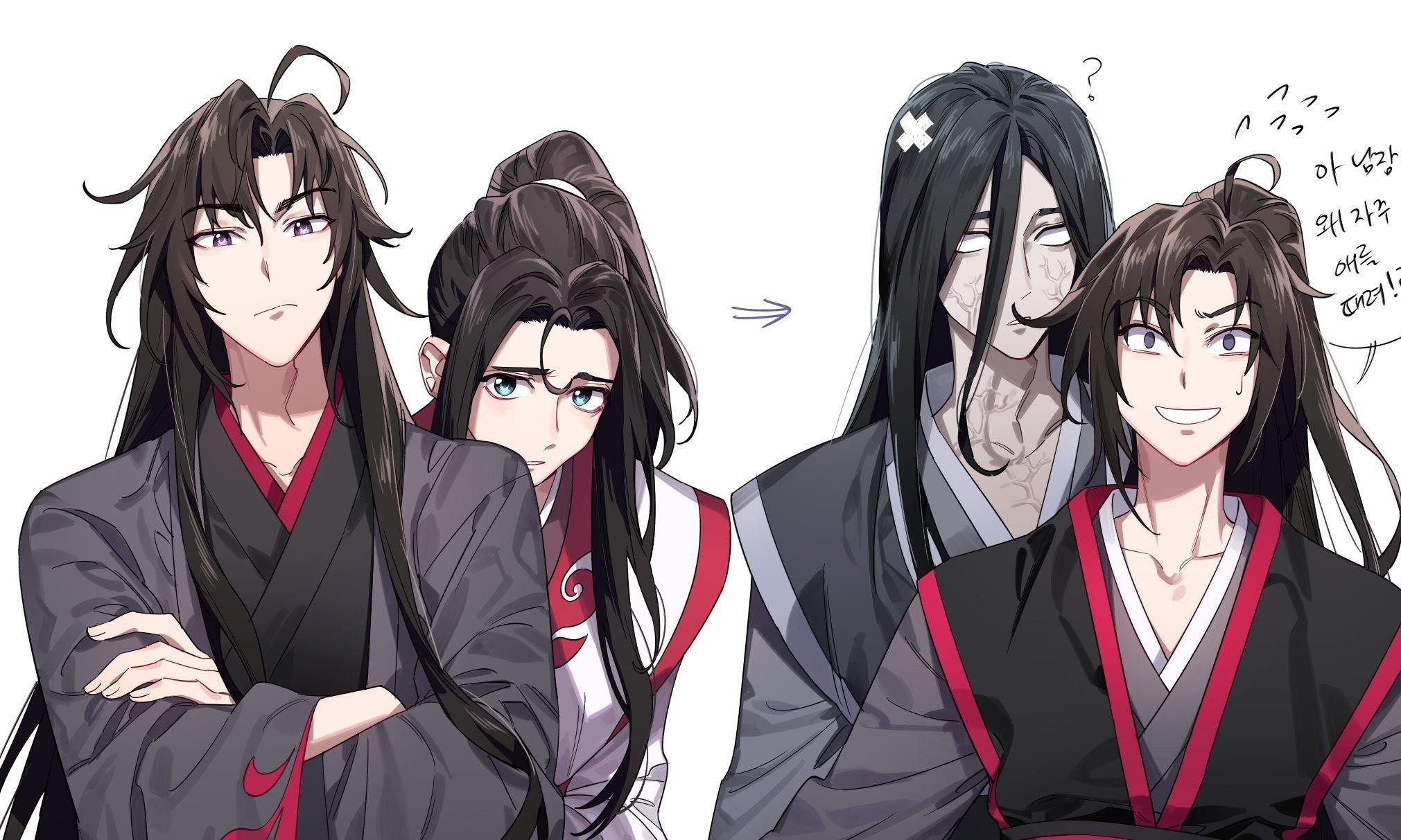 魔道祖师:番外篇之忘羡甜向小日常(一百七十七)|江澄|魏无羡|温宁_新浪新闻