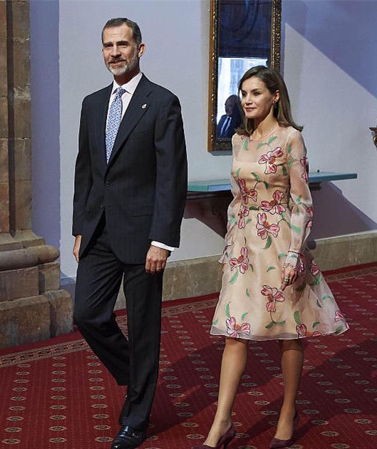 西班牙王后怀孕照图片