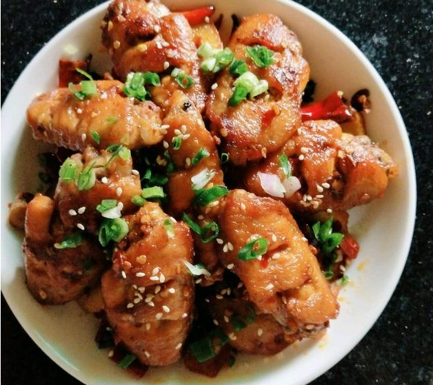 香辣鸡翅根