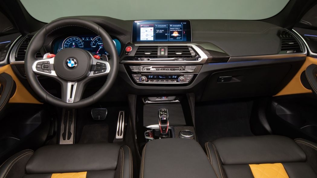 2020款宝马x3m及x4m内饰