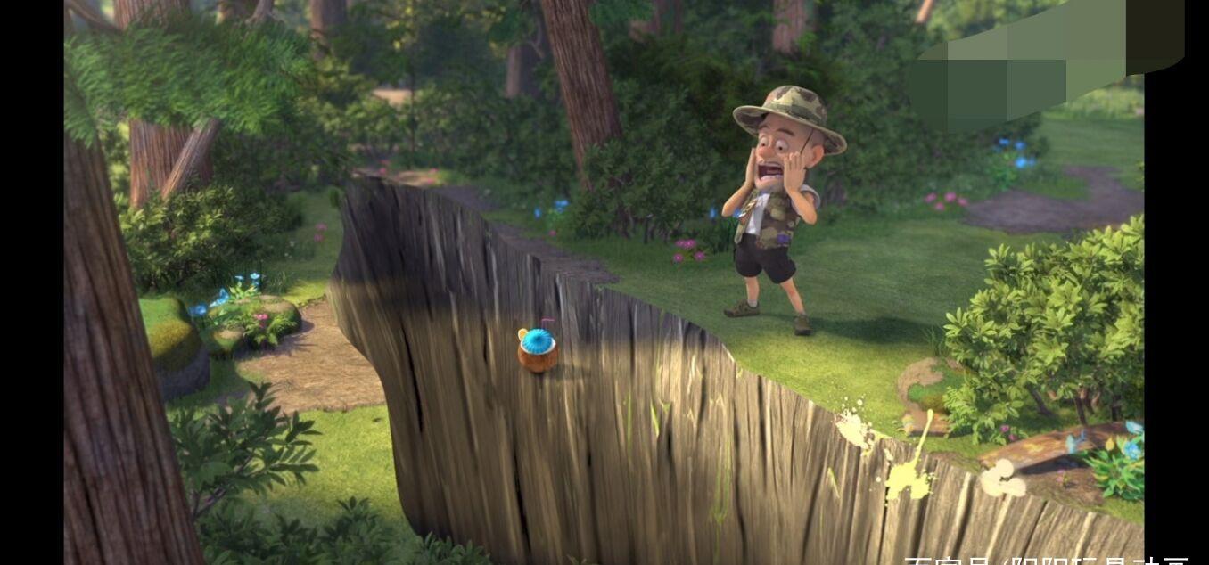 光头强为了挣钱游客乱扔垃圾也不管森林环境污染很严重