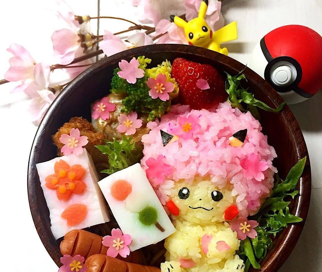 超级可爱的樱花便当 萌萌哒让孩子在学校赚足面子