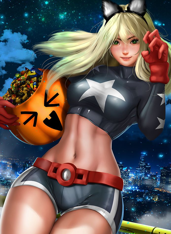 nefrubi的游戏同人画作可爱少女风格转换高手