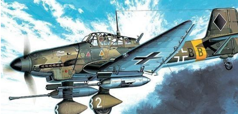 三架德国斯图卡战斗机能应付得了现在的爱国者防空导弹吗