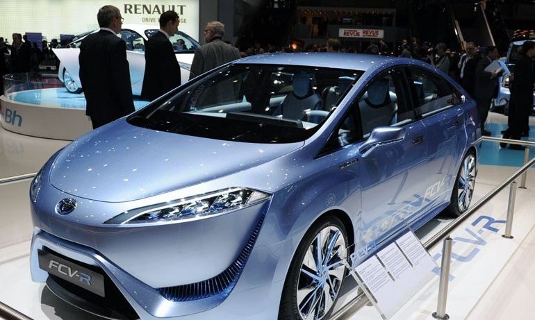 丰田fcv-r汽车,这样的造型你见过吗?