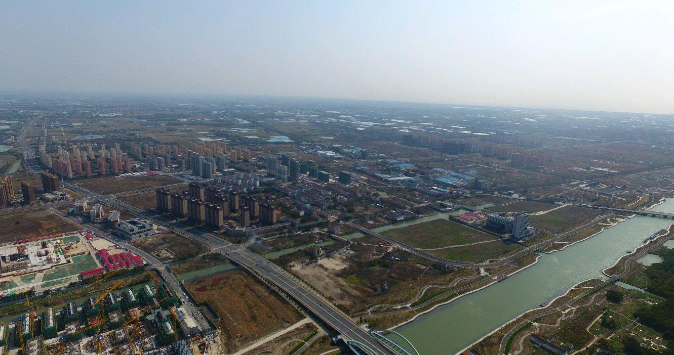 奉贤南桥新城航拍感悟|新城|区块|无人机_新浪新闻
