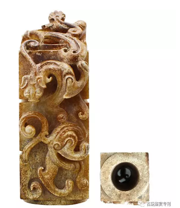 第五届澳博会精品推荐之----饕餮螭龙玉琮