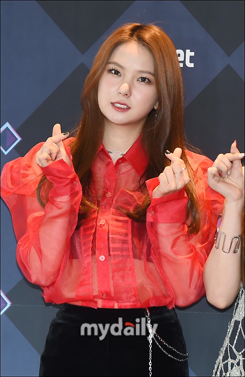 韩国女团clc参加mnet《m!countdown》拍摄_高清图集_新浪网