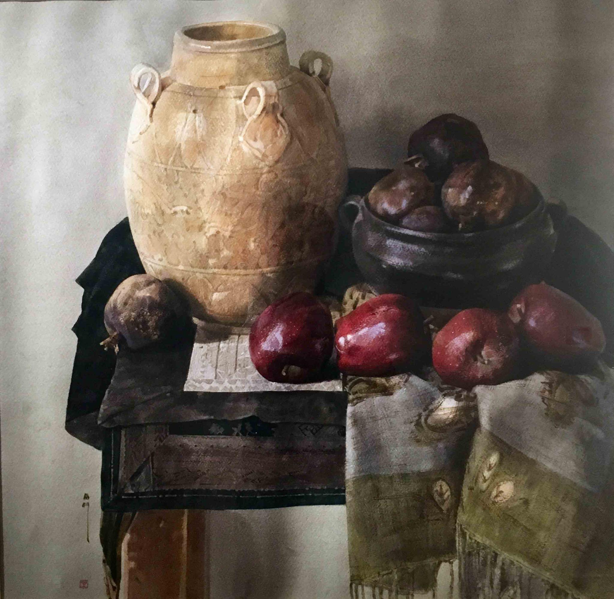 大美易见对话方与圆刘寿祥作品展武汉美术馆