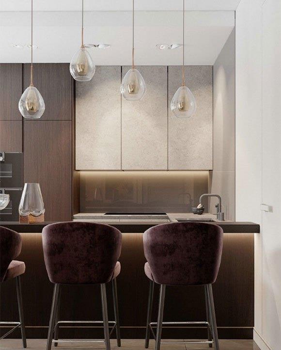 小空间照样可以很上档次，时尚大气很高级，有钱买房也要这样装