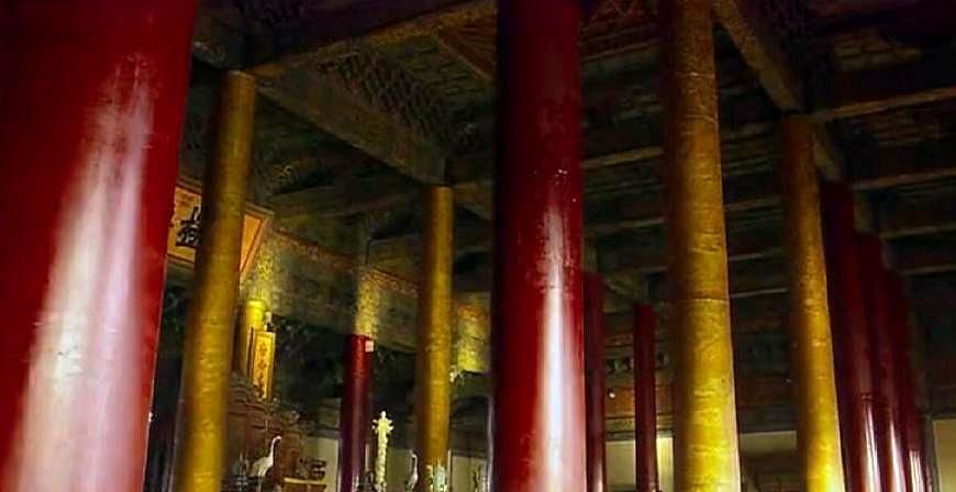 紫禁城|金箔|大柱_新浪新闻