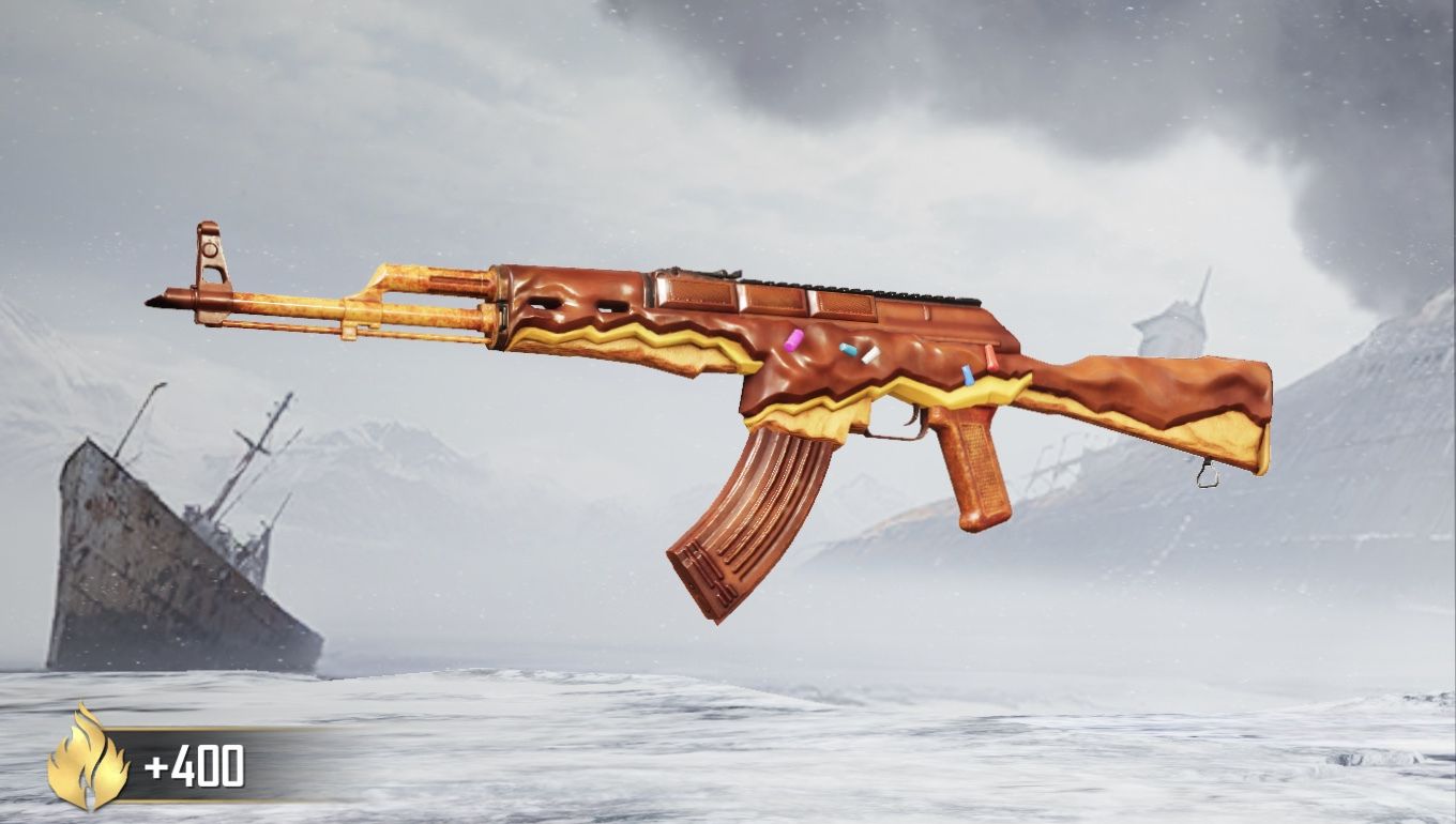 和平精英又上新枪械皮肤了感觉akm最好看